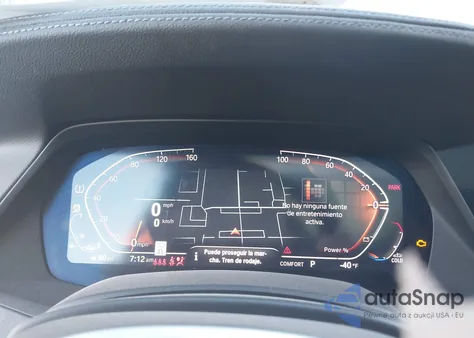 2022 BMW X7 xDrive40I из США, поврежденный, VIN 5UXCW2C02N9J88590